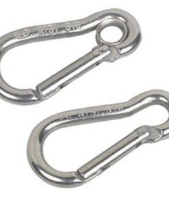WEST MARINE Stainless Steel Carabiners with Eye 12 WEST MARINE Stainless Steel Carabiners with Eye -Sailing Online Store 115980