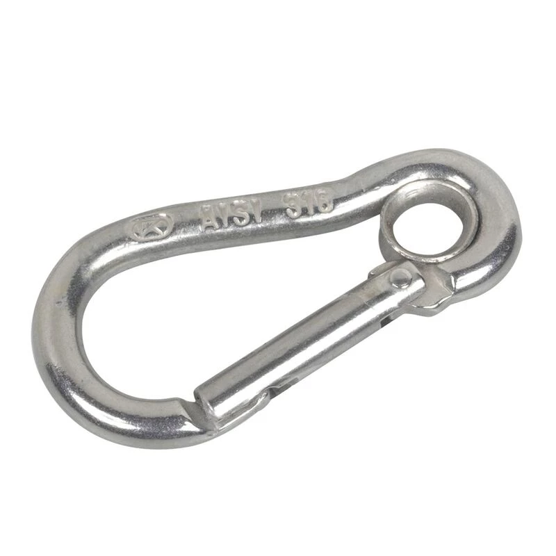 WEST MARINE Stainless Steel Carabiners with Eye 6 WEST MARINE Stainless Steel Carabiners with Eye - Image 4