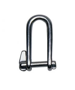 WICHARD 1/4" D Stainless Steel Captive Pin Keypin Shackle