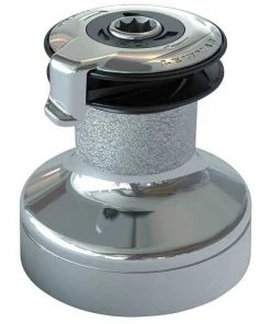 LEWMAR EVO® #55 Two-Speed Bronze Self-Tailing Winch, Chrome