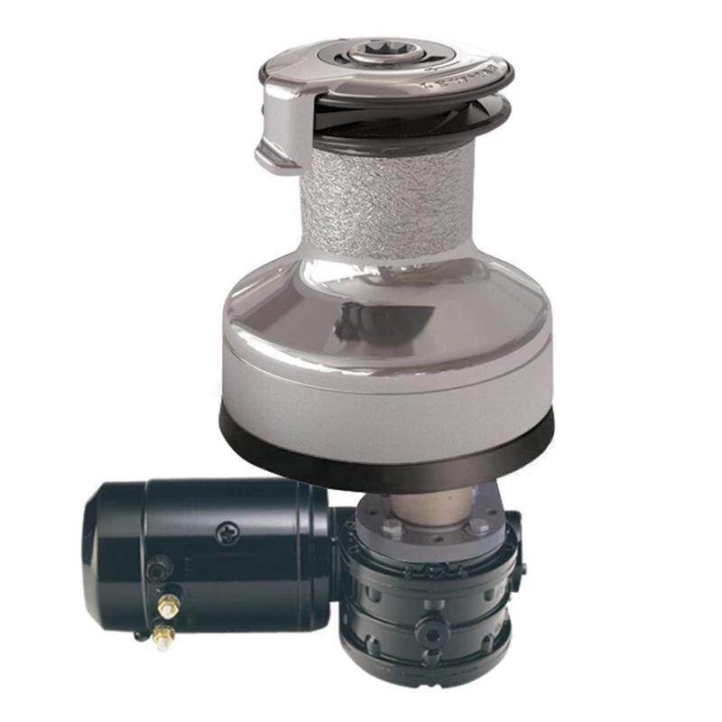 LEWMAR #40 Electric Self-Tailing Winch, Chromed Bronze 3 LEWMAR #40 Electric Self-Tailing Winch, Chromed Bronze