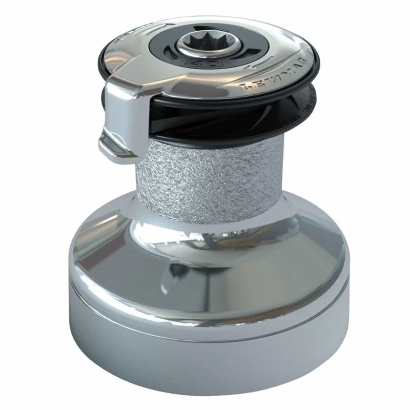 LEWMAR #45 Electric Self-Tailing Winch, Chromed Bronze 3 LEWMAR #45 Electric Self-Tailing Winch, Chromed Bronze