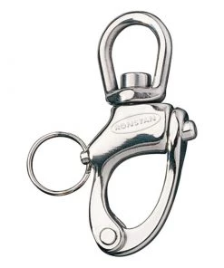 RONSTAN 2 7/8" L Stainless Steel Large Bail Snap Shackle