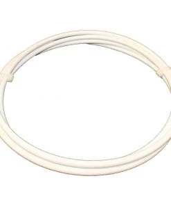 LOOS & COMPANY Vinyl-Coated Yacht Rigging Lifeline Cable, 1/8" Wire Dia., 7/32" Jacketed Dia.