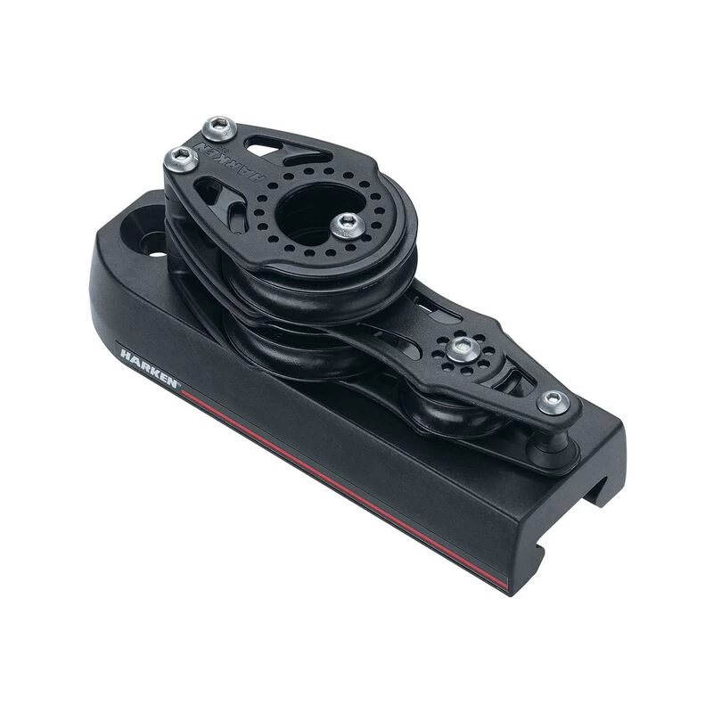 HARKEN 32 mm Big Boat 6:1 Traveler End Control with Triple Sheave and Dead End 3 HARKEN 32 mm Big Boat 6:1 Traveler End Control with Triple Sheave and Dead End