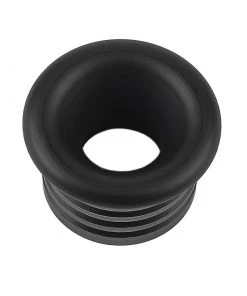 SCHAEFER Aluminum Thru-Deck Fairlead, Black