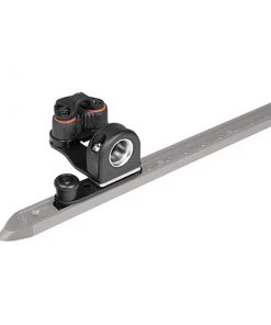 RONSTAN Series 19 C-Track Composite Car with Swiveling Fairlead and Cam Cleat