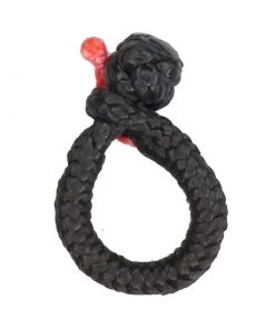 ROBSHIP 2 x 20mm Black Soft Shackle