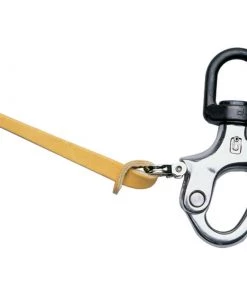 SCHAEFER Leather Shackle Leash