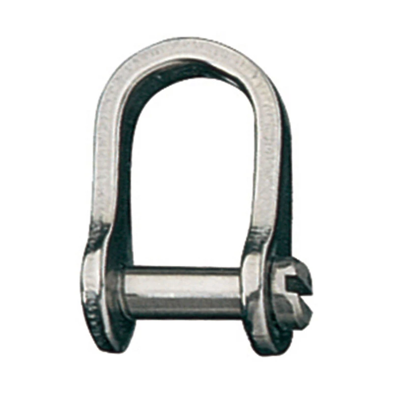 RONSTAN Stainless Steel Slotted "D" Shackle with 1/4" Pin 3 RONSTAN Stainless Steel Slotted "D" Shackle with 1/4" Pin