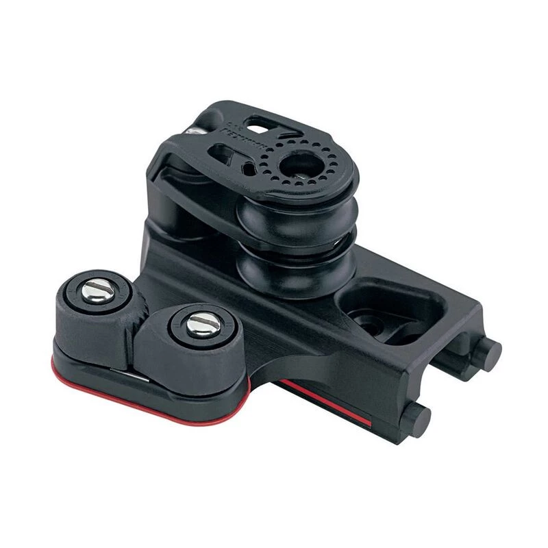HARKEN DoubleSheave, with Cleat, 3:1/4:1 Purchase, 600lb. SWL 3 HARKEN DoubleSheave, with Cleat, 3:1/4:1 Purchase, 600lb. SWL
