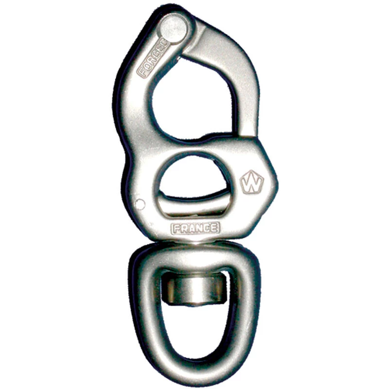 WICHARD 85mm Titanium Snap Shackle Swivel Eyes 3 WICHARD 85mm Titanium Snap Shackle Swivel Eyes